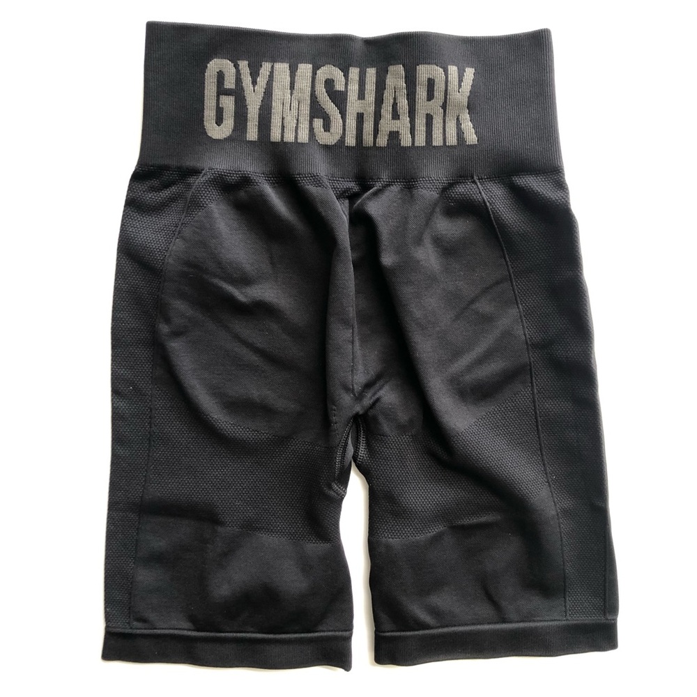 Gymshark L/M Flex Seamless Cycling Shorts & Flex Seamless Strappy Sports Bra Set - Picture 3 of 5